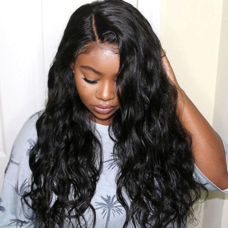 Natural Hairline Loose Body Wave 5x5 Closure HD Lace Glueless Wig