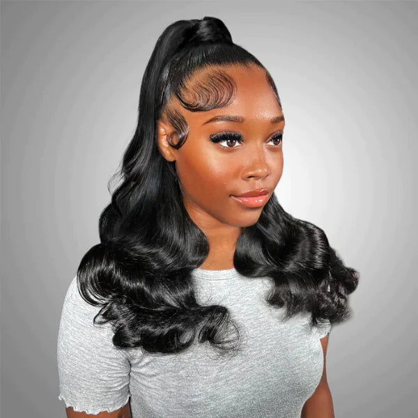 【20 inches = $169.9】Luvme Hair 180% Density | 360 Lace Pre-Plucked Long Wig 100% Human Hair (Body Wave / Straight / Water Wave)