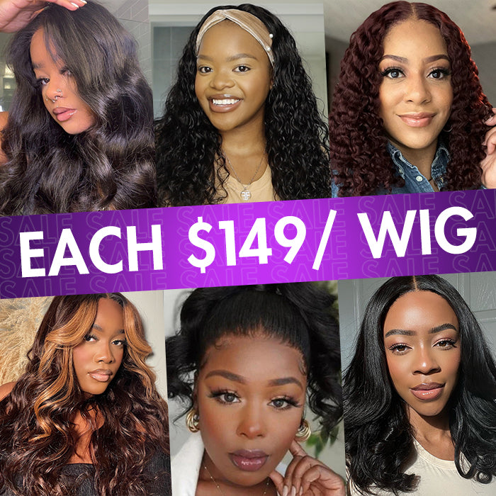 $149 Each | Special Deal | 16-20 Inches | 6 Styles Available | Only 50 Left | No Code needed
