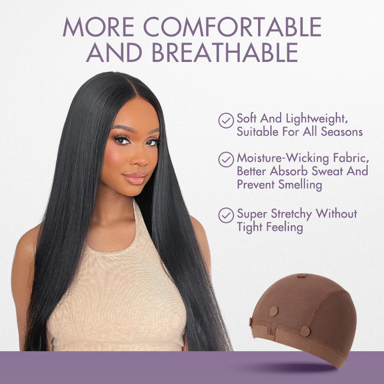 LUVME Reusable Protective Wig Cap, Non-Slip Wig Gripper Accessories for Keeping Wigs Lace Front In Place
