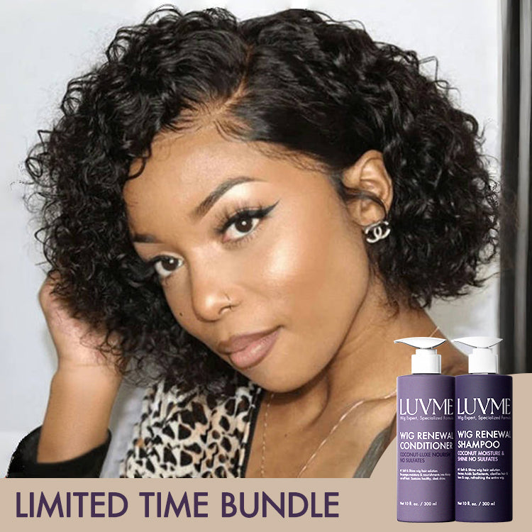 Bundle Deal | WIG RENEWAL SYSTEM + Curly Minimalist HD Lace Glueless Wig | US ONLY