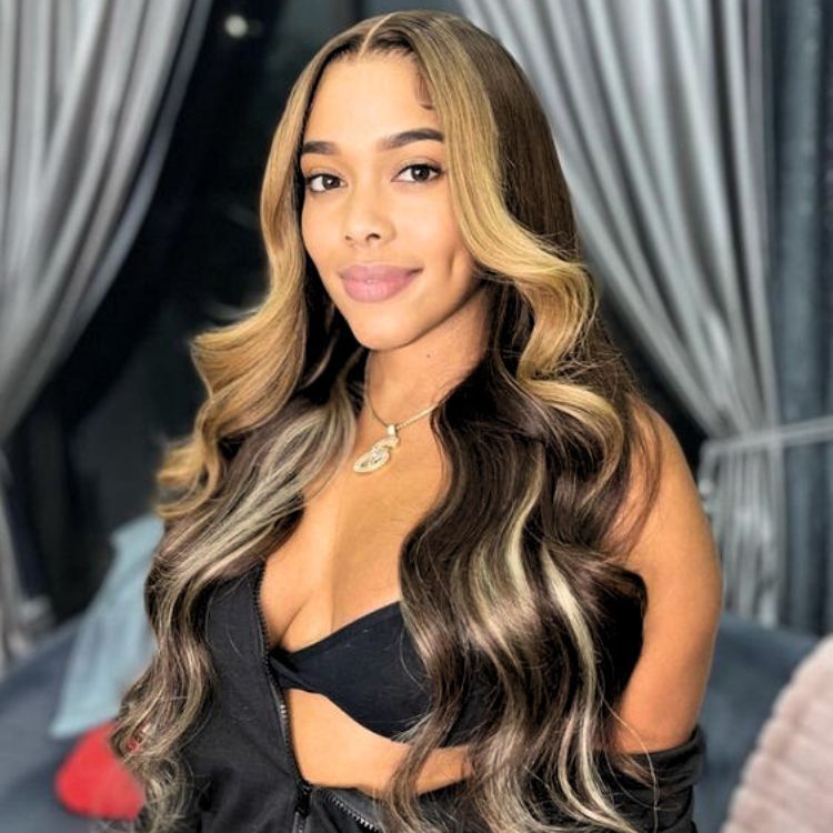 Special Deal | Blonde Highlight Big Loose Wave 5x5 Closure HD Lace Glueless Mid Part Wig 100% Human Hair