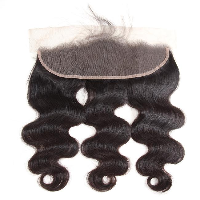 1Pc Pre-plucked Body Wave Frontal Lace 100% Human Hair