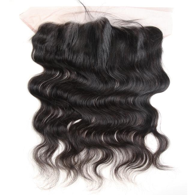 1Pc Pre-plucked Body Wave Frontal Lace 100% Human Hair