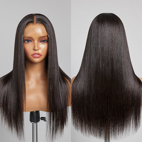 Special Deal |  LUVME Ion Perm Straight Undetectable Glueless 5x5 Closure Lace Wig | Real HD Lace