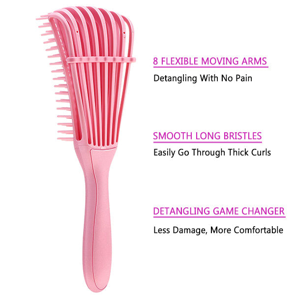 Luvme Hair Detangle Brush | Less Damage, More Comfortable