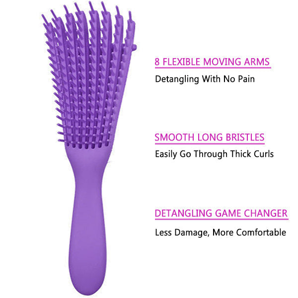 Luvme Hair Detangle Brush | Less Damage, More Comfortable
